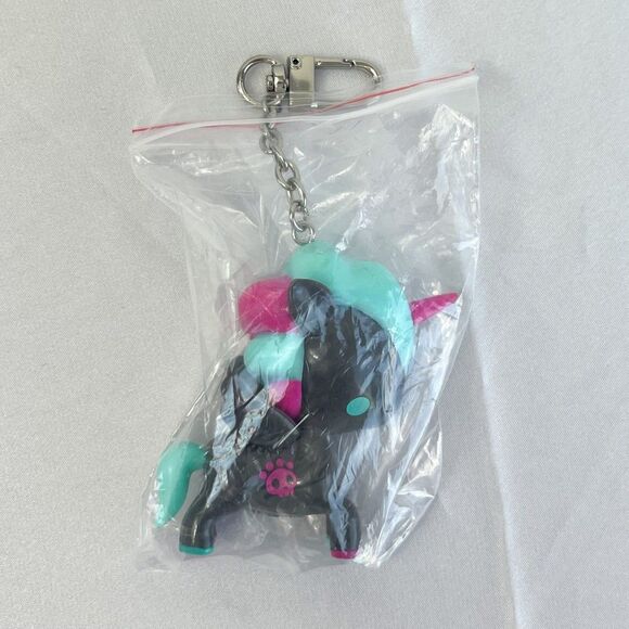 Rare Tokidoki Classico Unicorno Bag Charm Keychain Vintage 2014 Gray Teal HTF - Picture 8 of 9